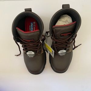 Sketchers steel toe boots men